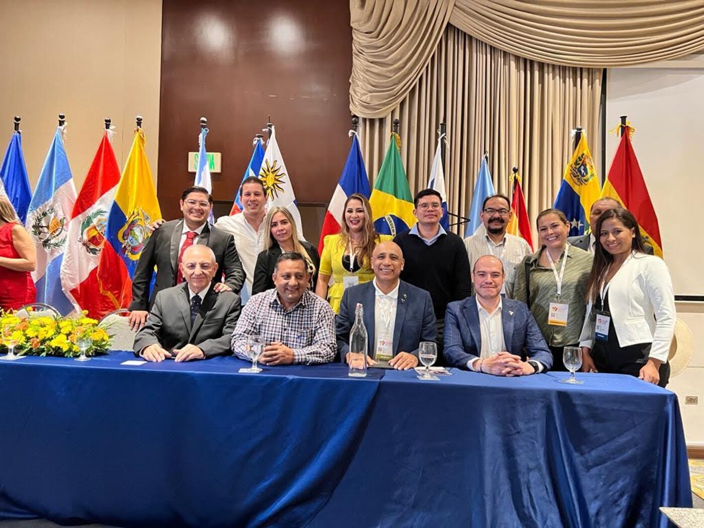 Panel internacional ASEINA con representantes de Latinoamérica